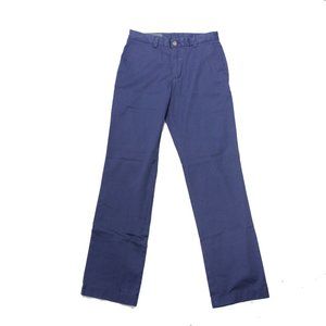 Vineyard Vines Breaker Casual Pants Cobalt Blue 28x32 1P1291-490-10412 Stretch